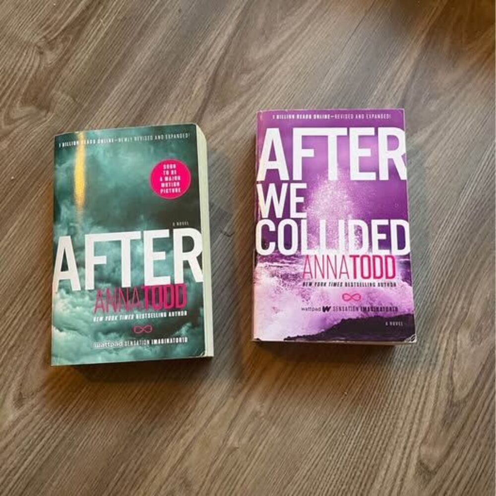 Anna Todd "After" Series Book Bundle | After & After We Collided | Paperbacks